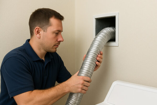 Dryer Vent Hose Installation 2