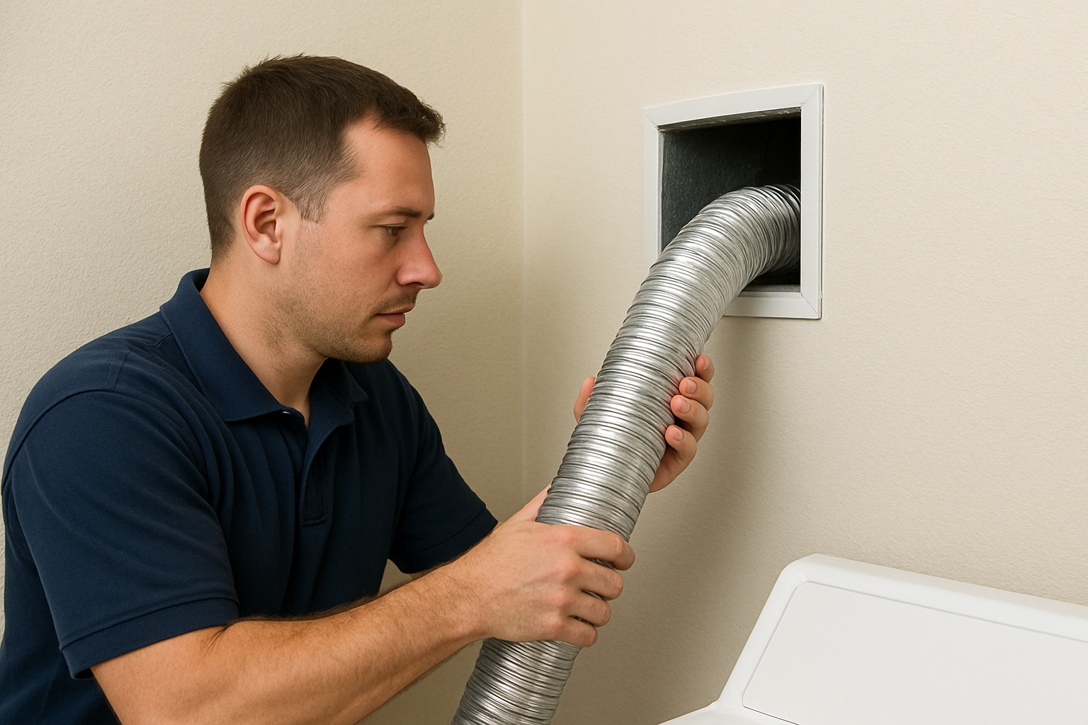 Dryer Vent Hose Installation 2