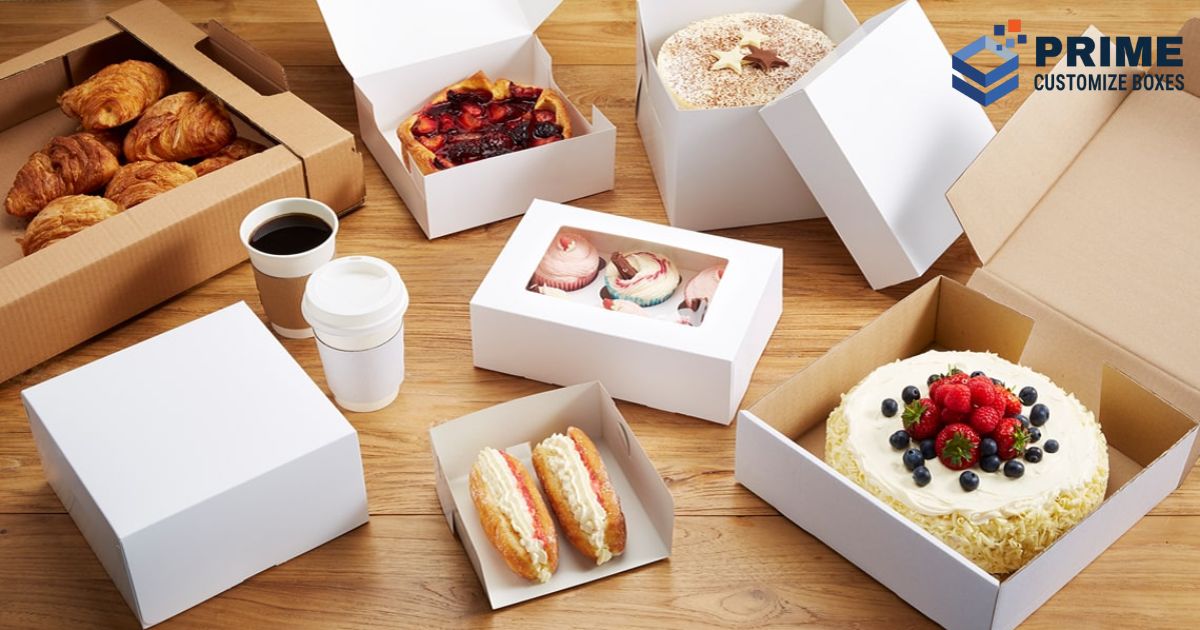 Bakery packaging boxes