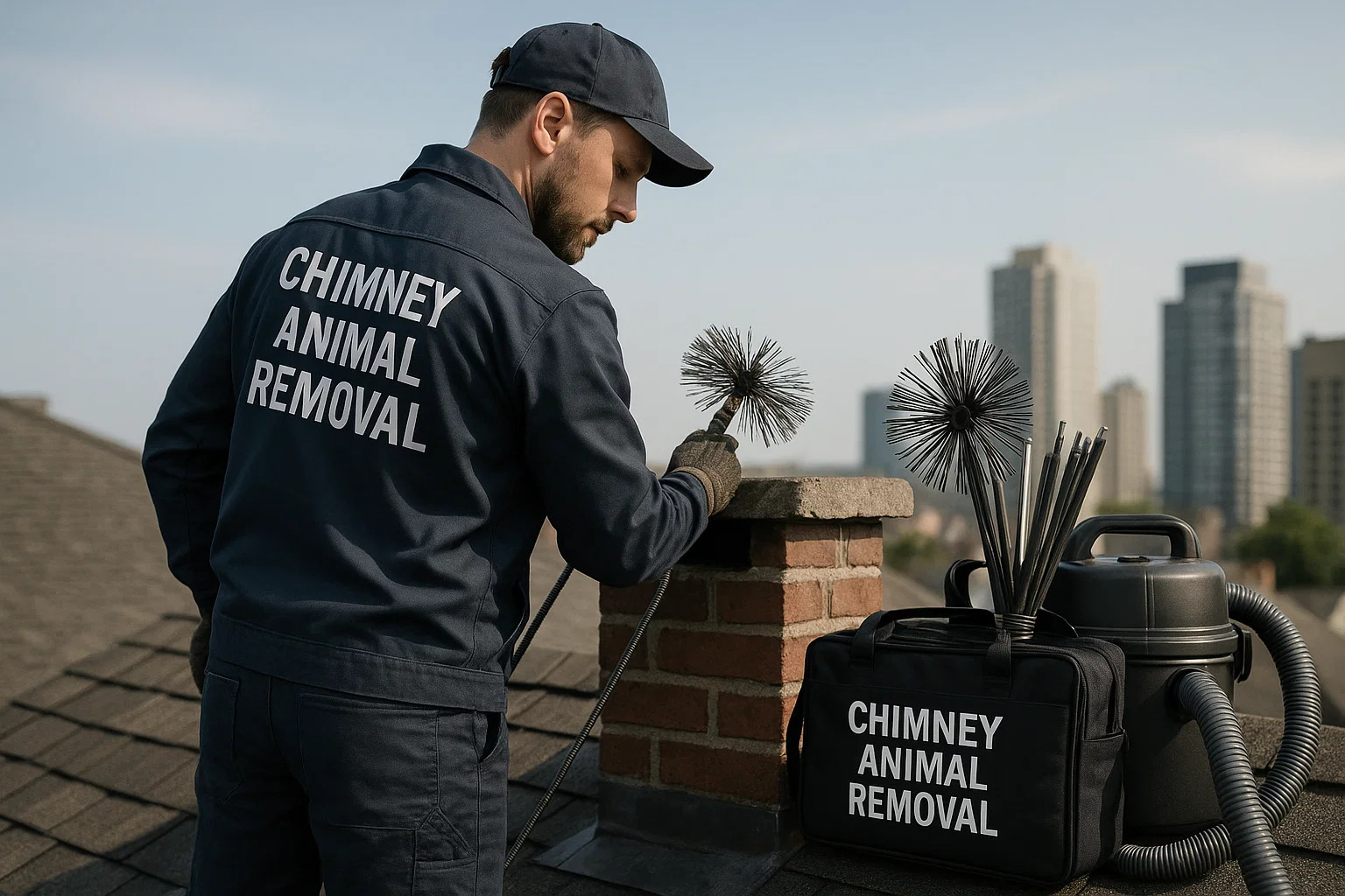 chimney animal removal