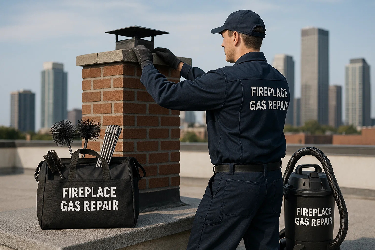 fireplace gas repair