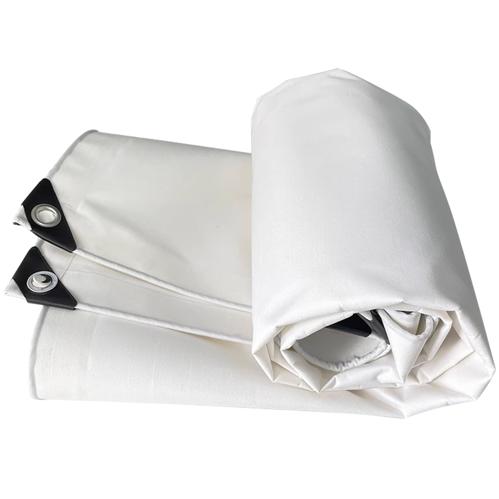 white tarpaulin