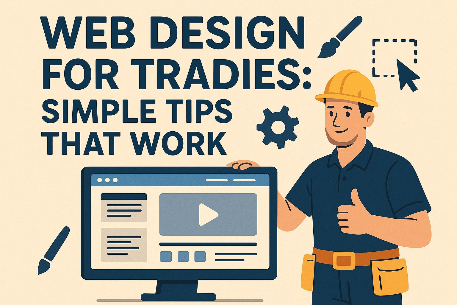 web design for tradies