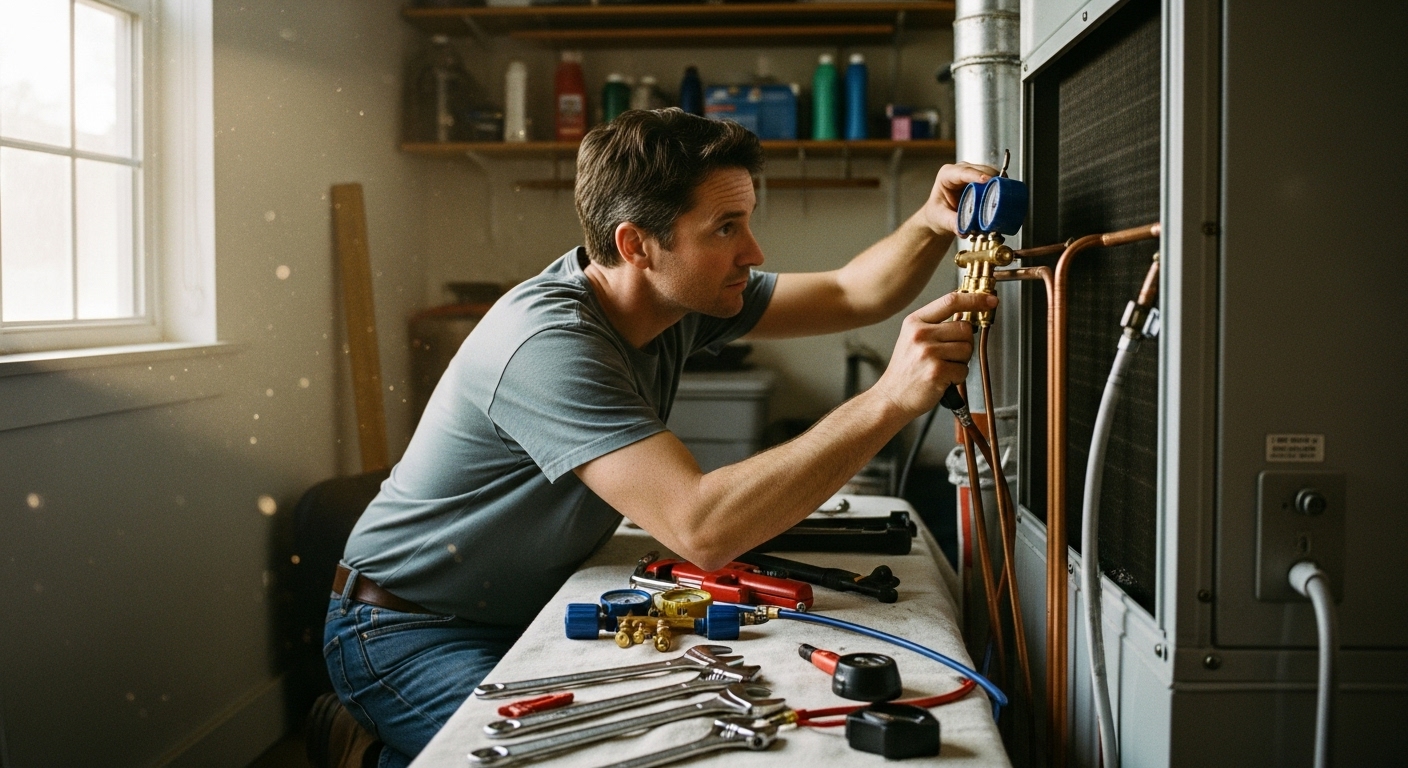 Fix AC Refrigerant Leak