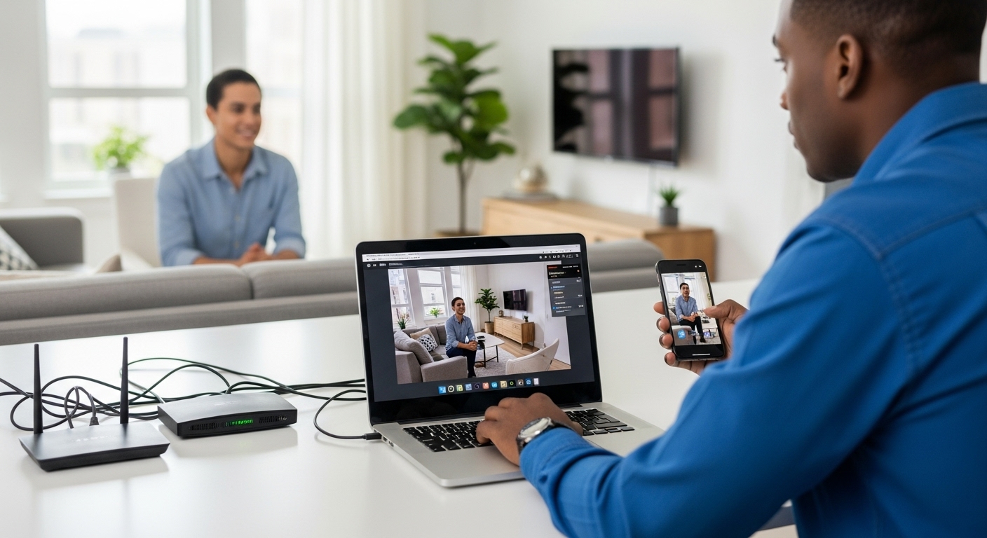 Smart Home Security Camera Integration