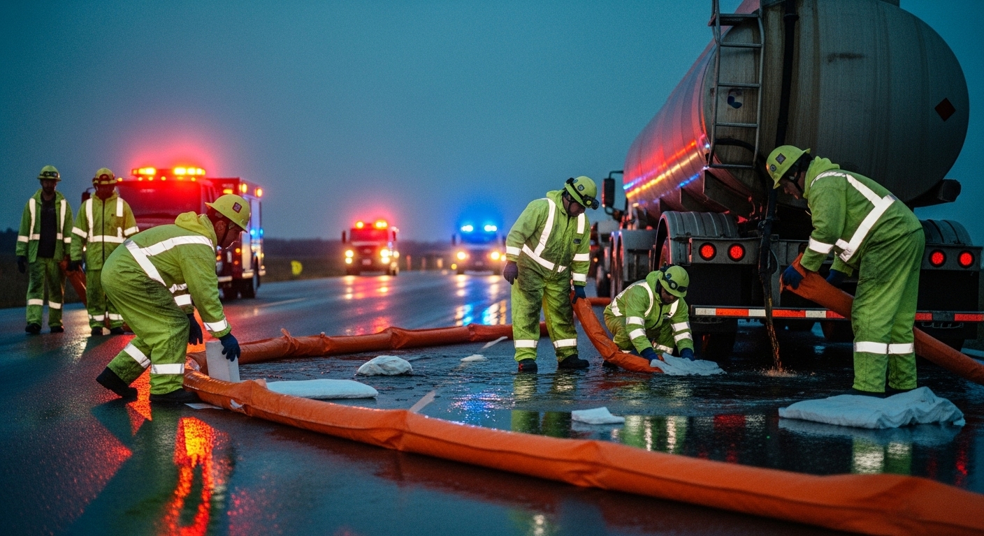 commercial fuel spill cleanup