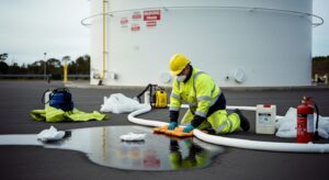 fuel spill cleanup