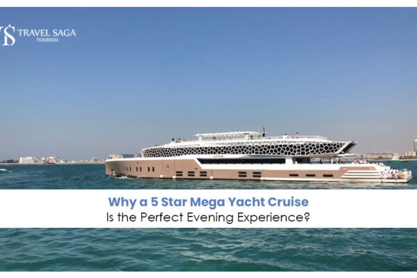 5-star mega yacht cruise with dinner